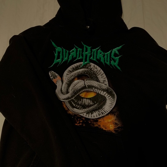 Aritzia Other - black graphic hoodie from aritzia